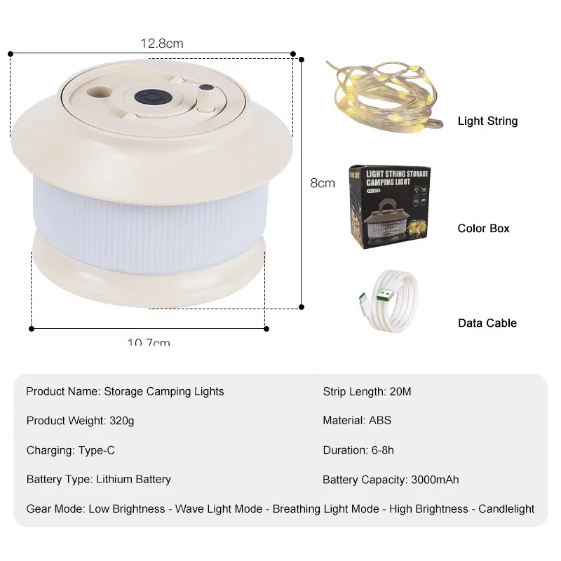 Atmosphere Led Strips Camping Lamp - Image 9