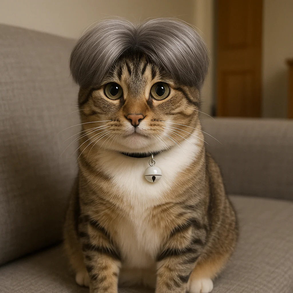 Auntie Style Funny Pet Wig - Image 4