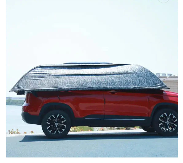 Automatic Retractable Foldable Car Cover Umbrella - Image 7