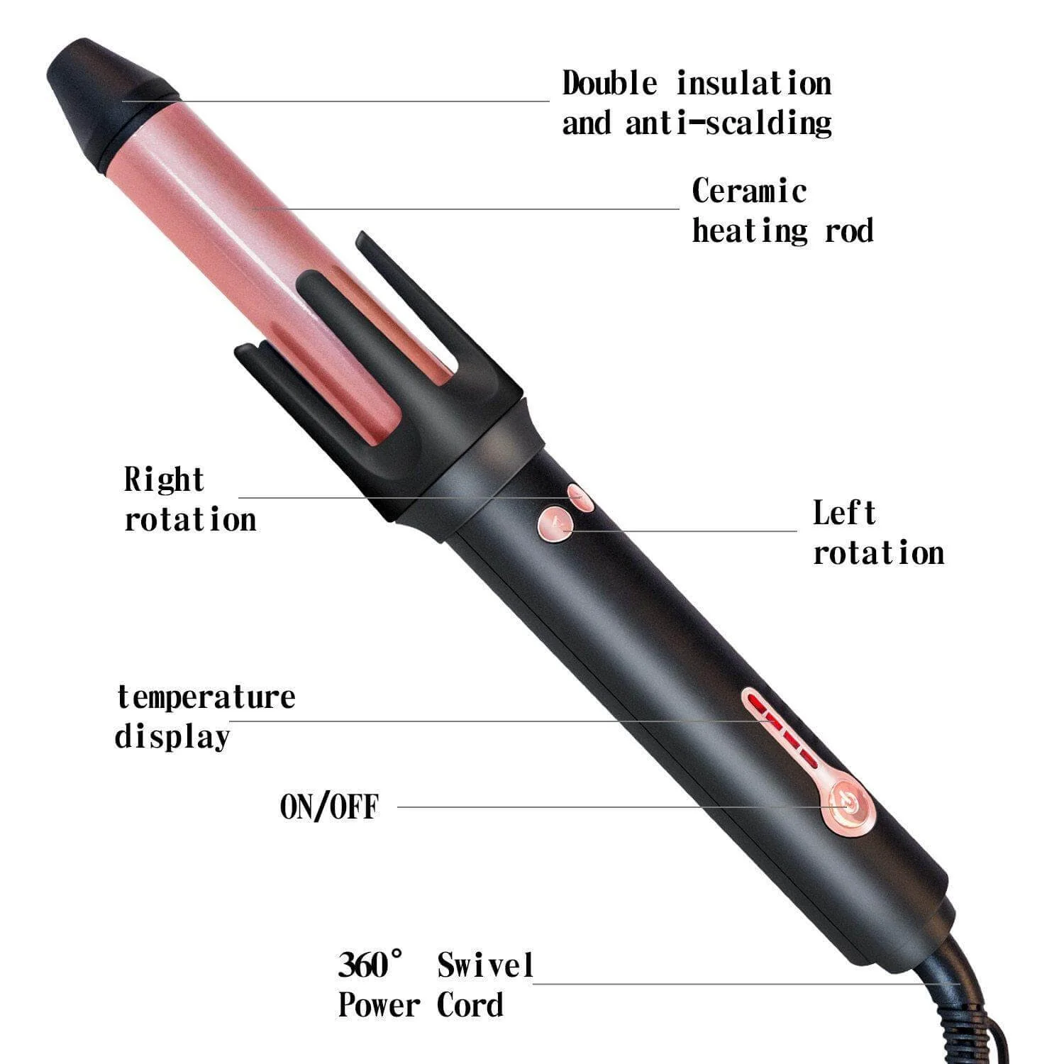Automatic Rotating Hair Curler Rollers - Image 5