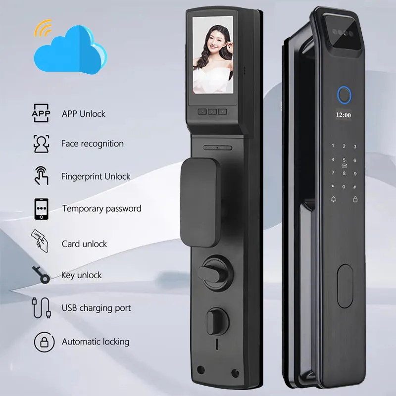 Automatic Secure Face Recognition Smart Fingerprint Door Lock - Image 6