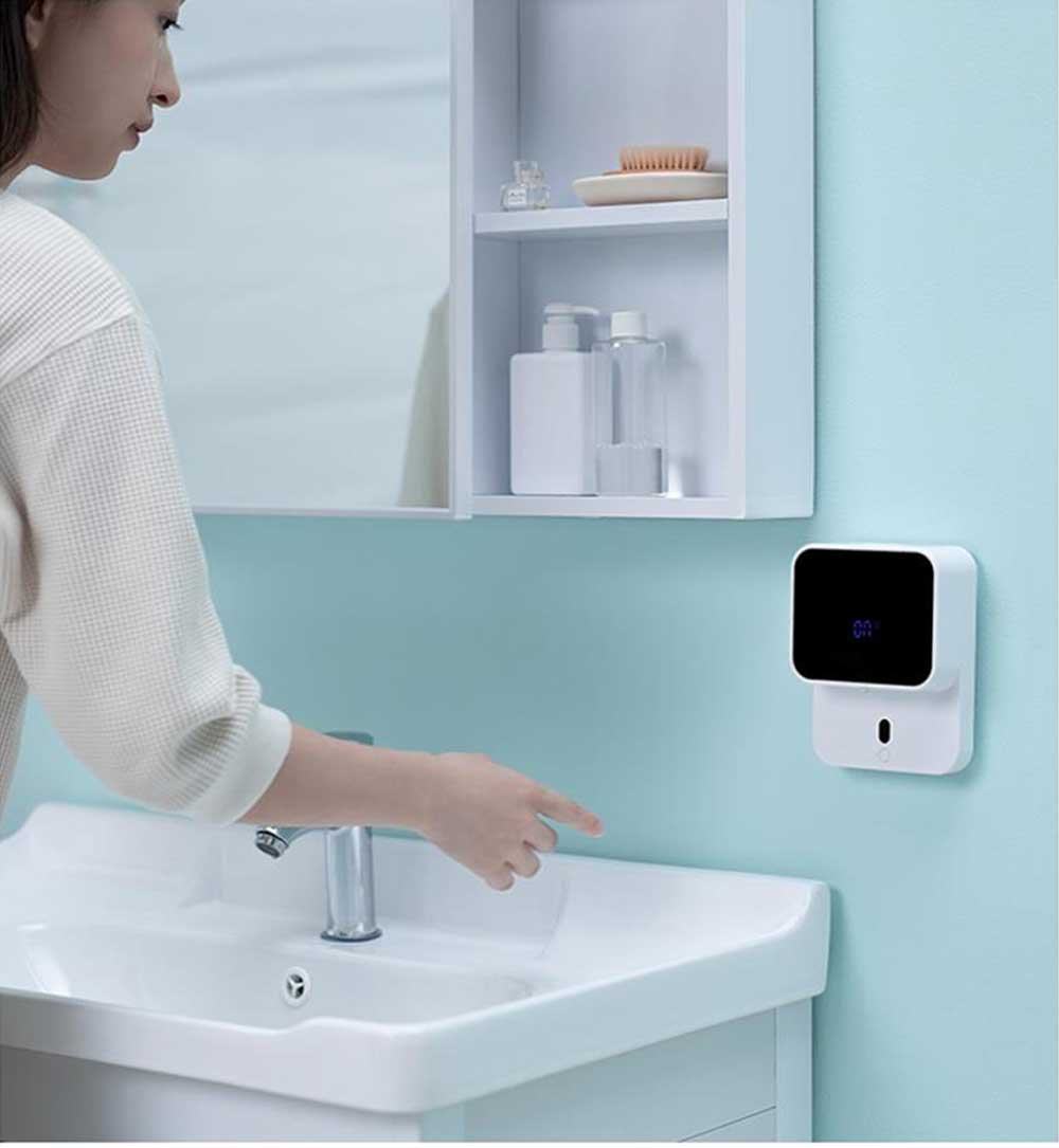 Automatic Sensor LED Display Foam Hand Washer - Image 4