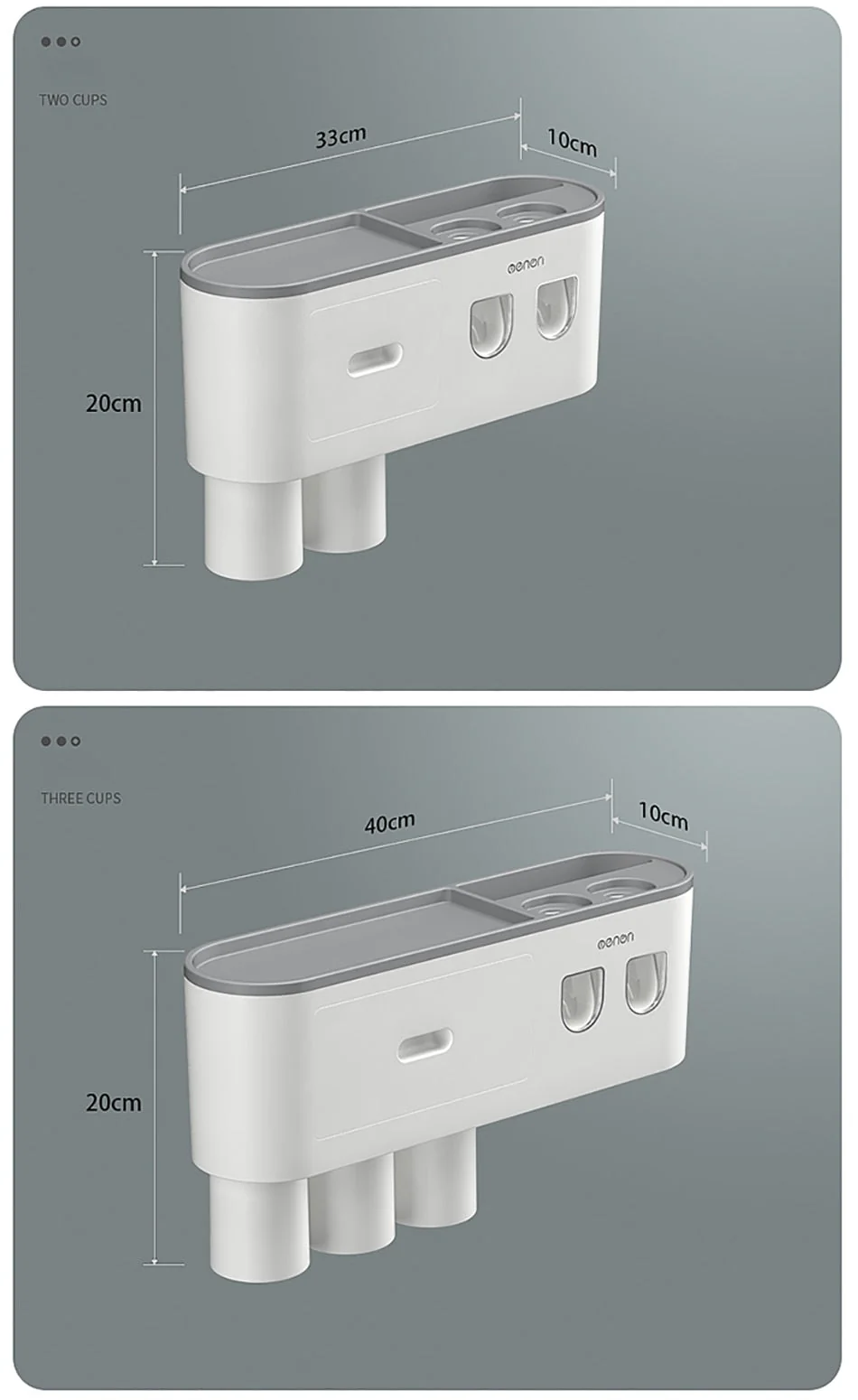 Automatic Toothpaste Squeezer Bathroom Storage Rack - Image 11