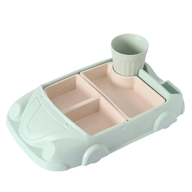 Baby Bamboo Car Shape Food Containers - Image 12