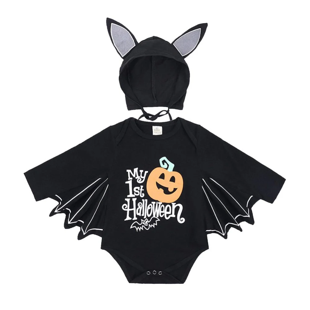 Baby Bat Halloween Onesie - Image 8