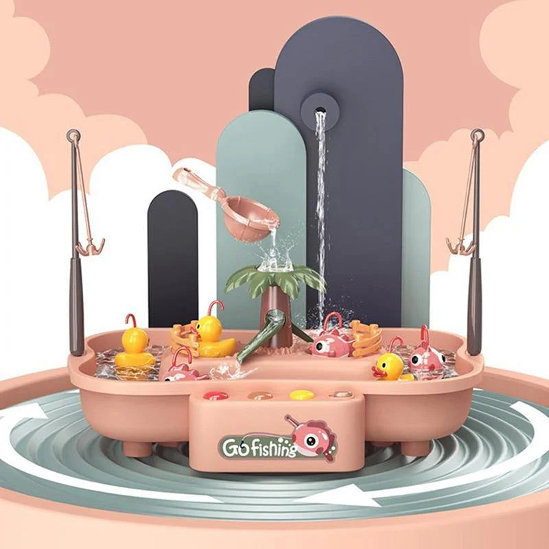 Baby Fishing Board Bathing Toy Game - Image 3