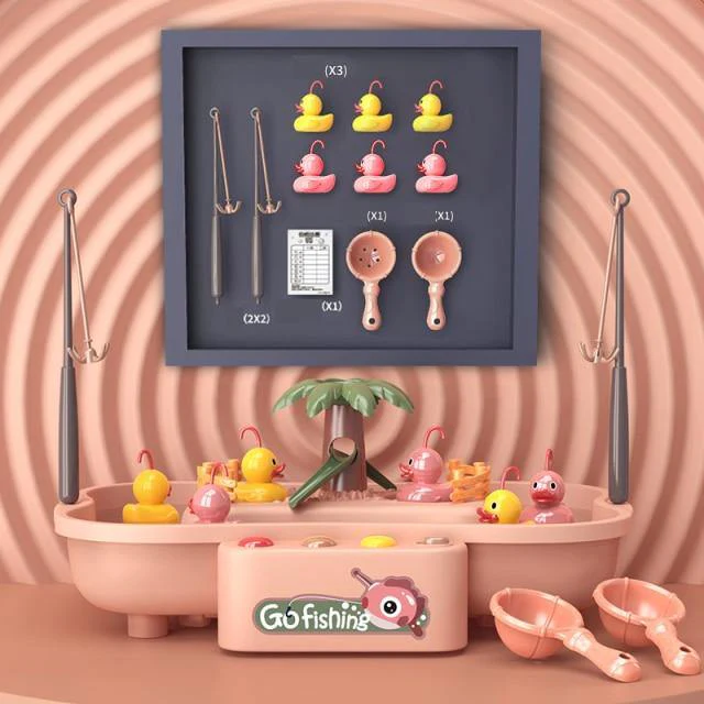 Baby Fishing Board Bathing Toy Game - Image 4