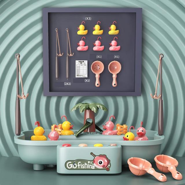 Baby Fishing Board Bathing Toy Game - Image 6