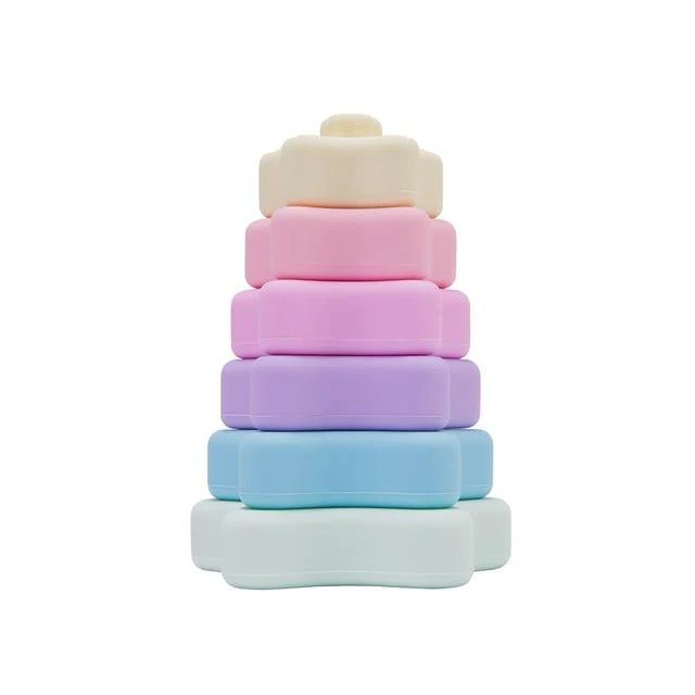Baby Silicone Construction Stacking Smart Block Game - Image 21