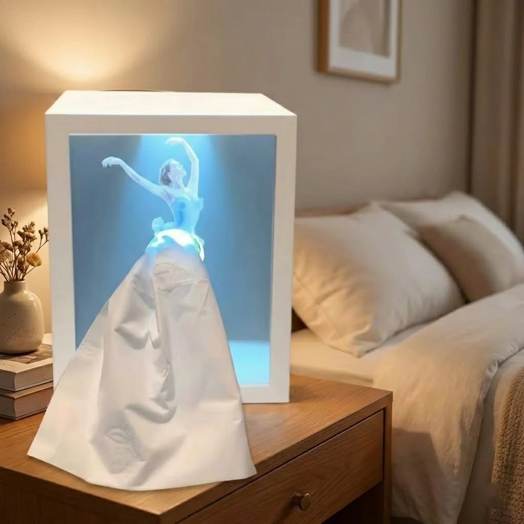 Ballet Girl Lighted Tissue Box - Image 3
