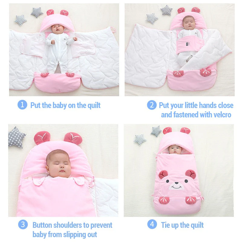 Bedtime Bear Multifunctional Sleeping Bag - Image 4