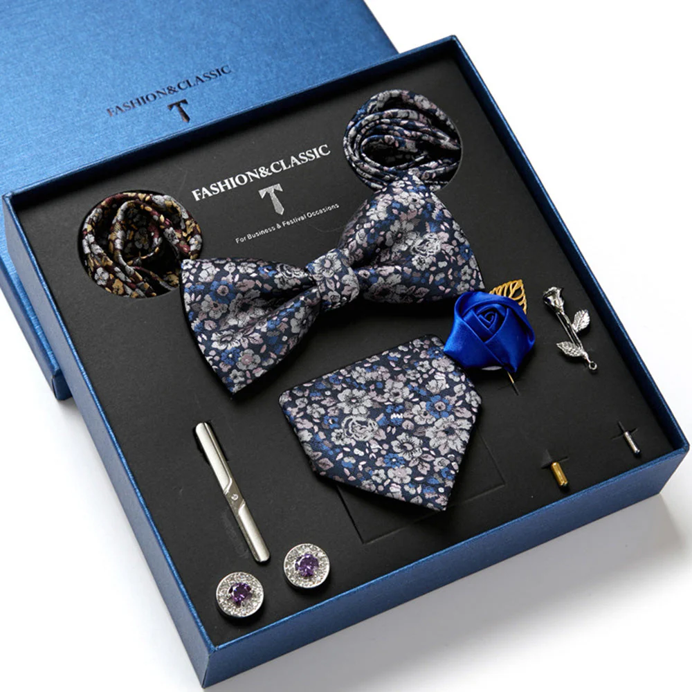Belmont Men Luxury Necktie Gift Set - Image 3