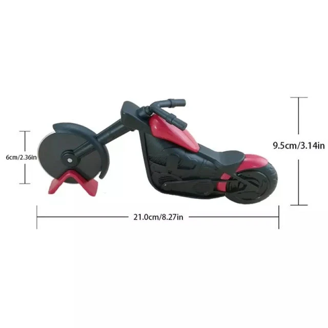 Motorcycle Shaped Pizza Cutter - Image 4