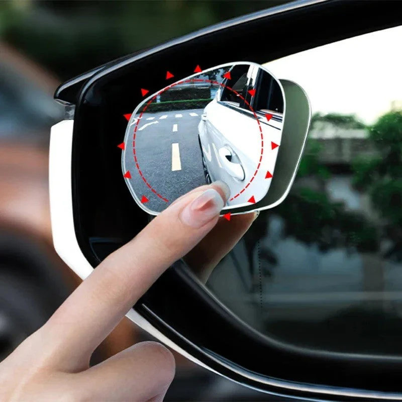 Blind Spot Adjustable Frameless Rearview Mirror Set - Image 3