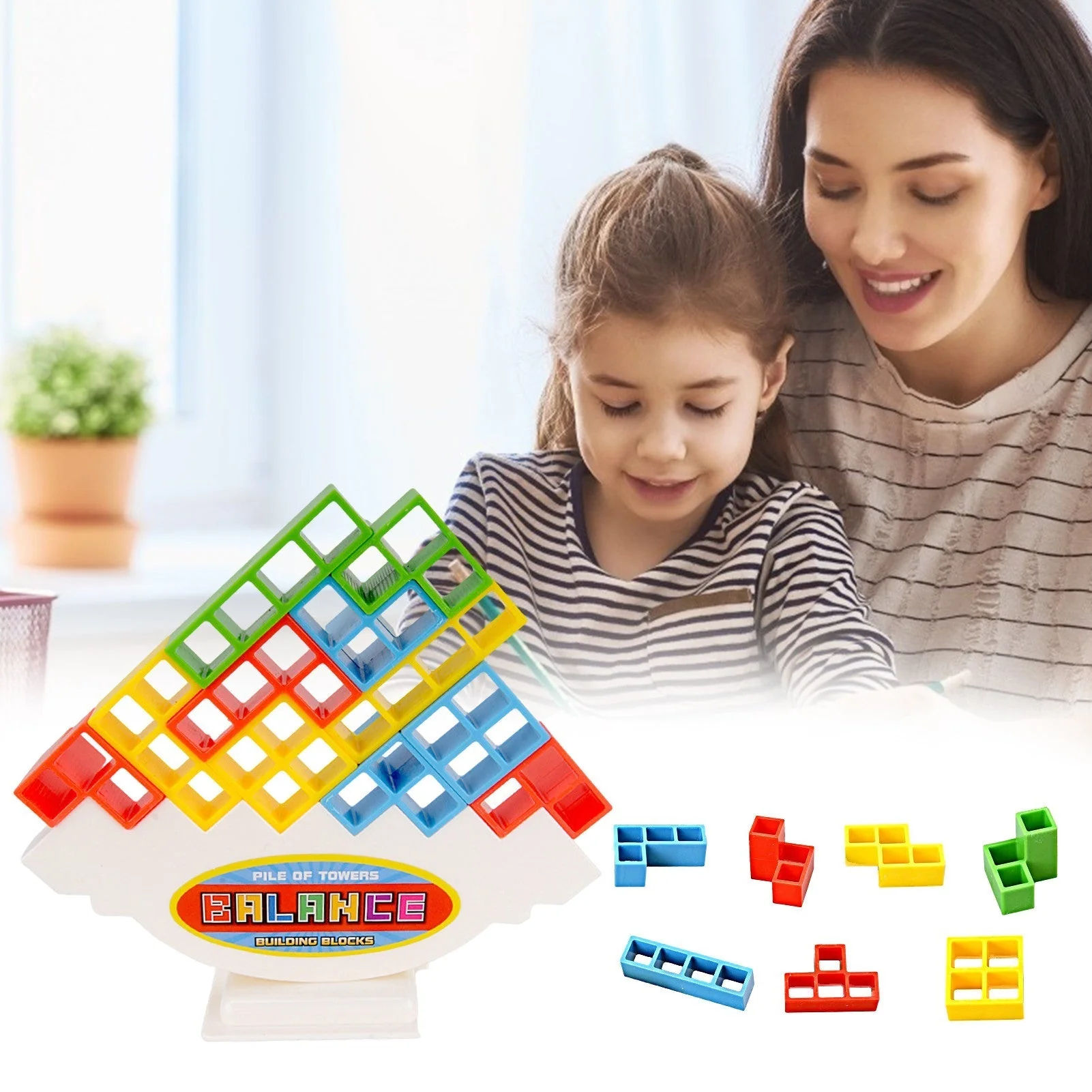 Block Stacking Puzzle Kids Balance Game - Image 6