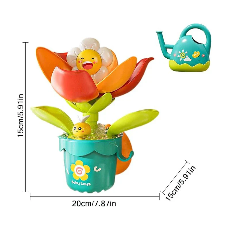 Blooming Sunflower Fun Baby Shower Toy - Image 5