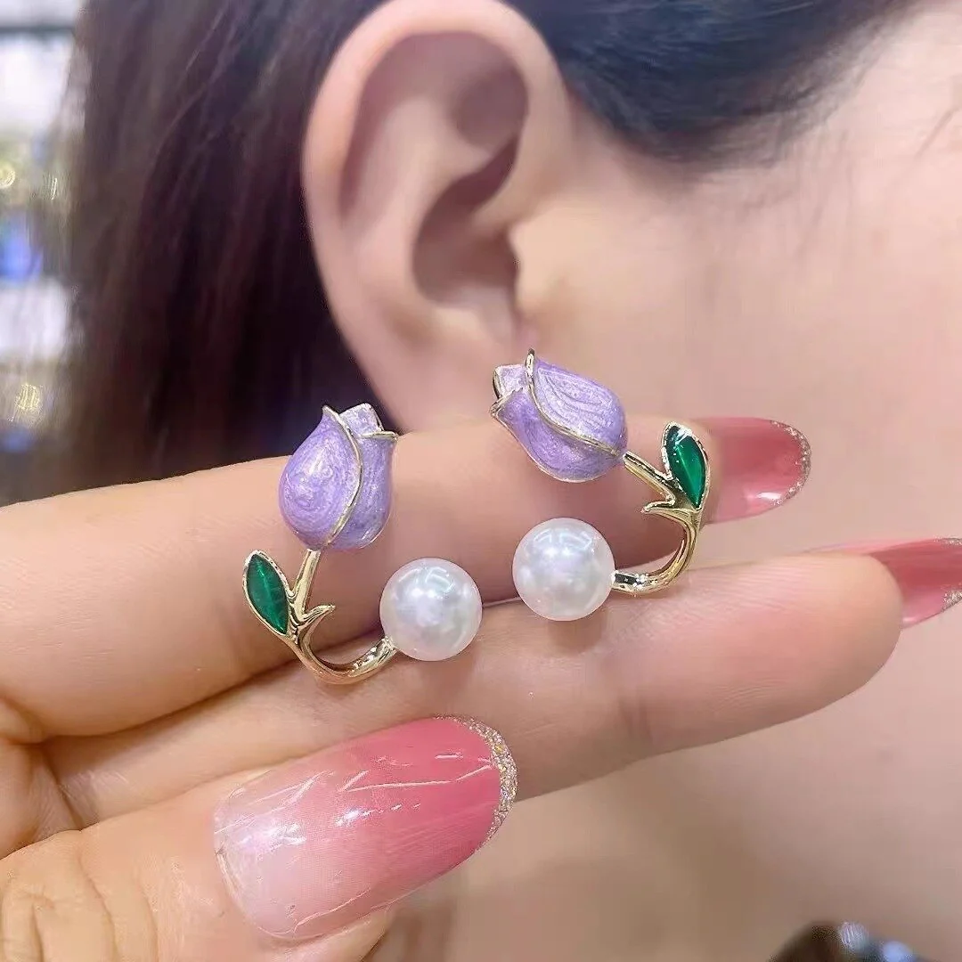 Blossom Beauty Flower Love Earrings - Image 2