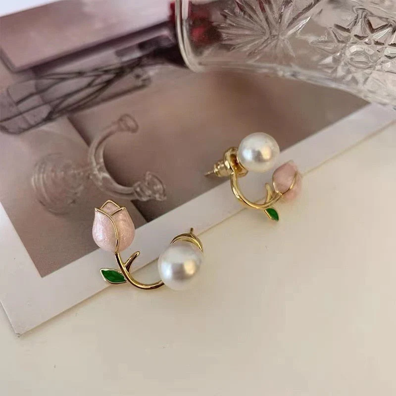 Blossom Beauty Flower Love Earrings - Image 8