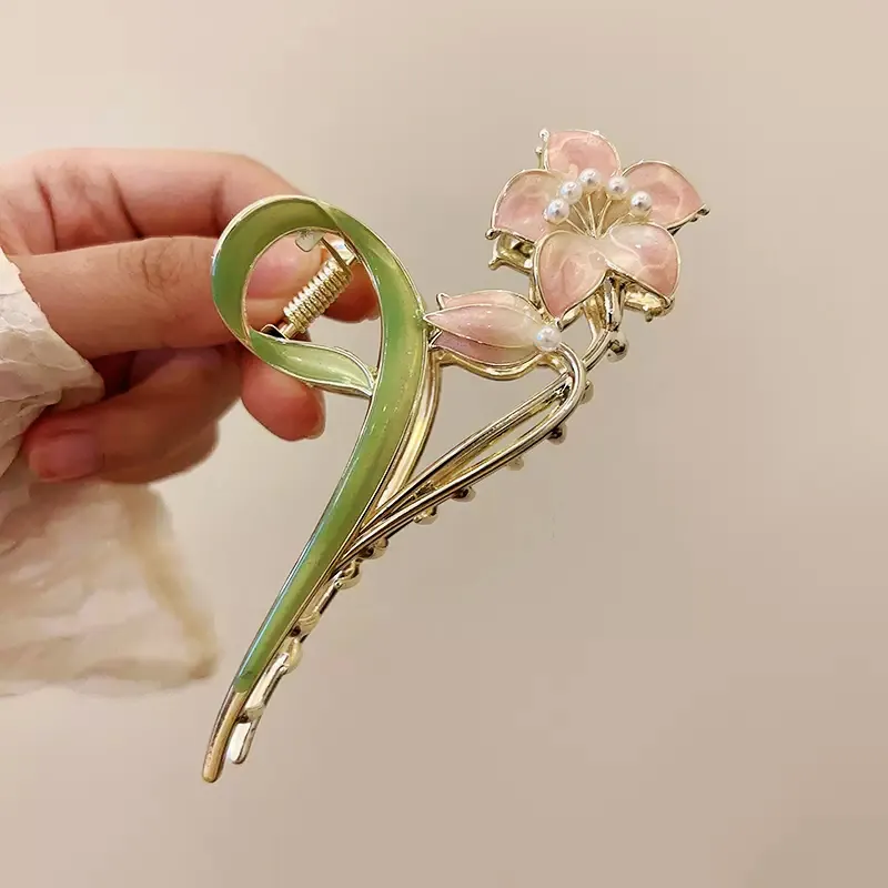 Bluebell Floral Hair Claw Clip - Image 7