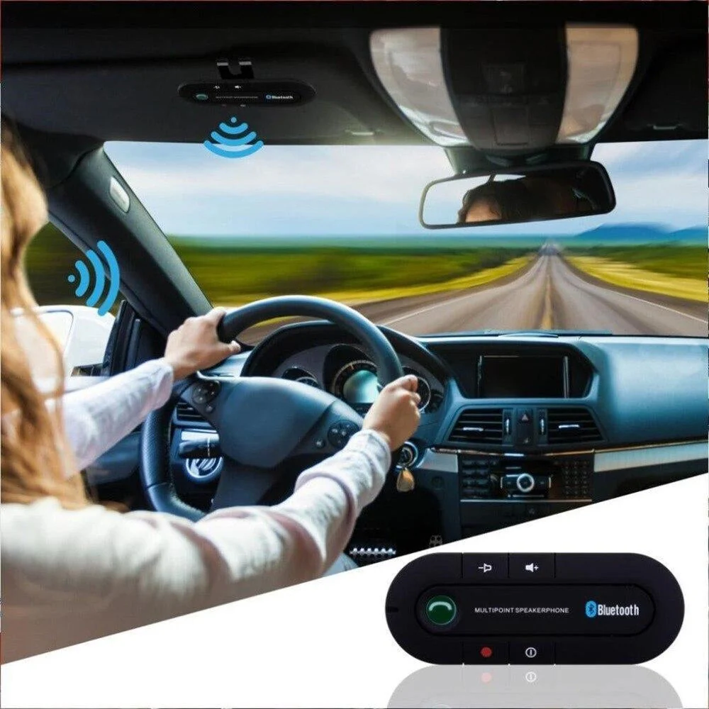 Bluetooth Handsfree Car Speakerphone - Image 2
