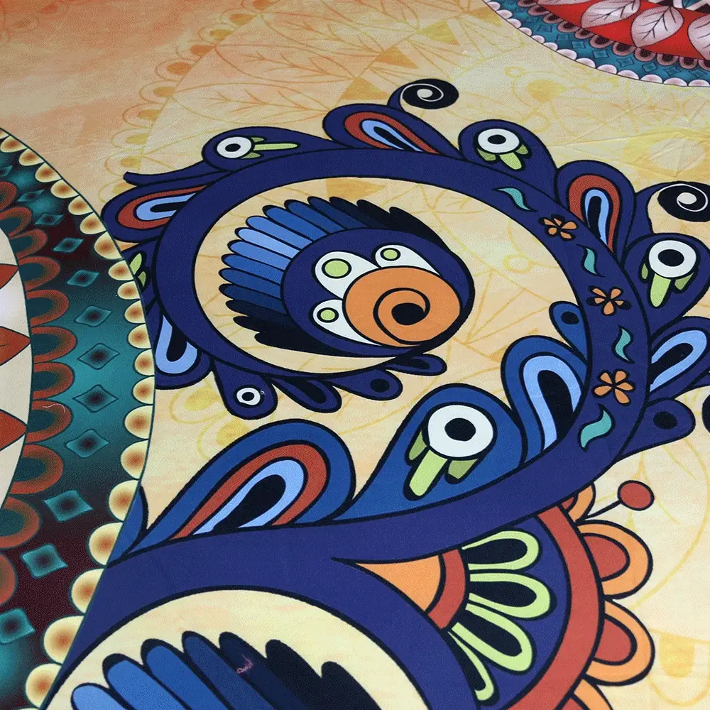 Bohemian Duvet Cover Ethnic Indian Comfortable Duvet Cover Bedding set Mavigadget - Image 5