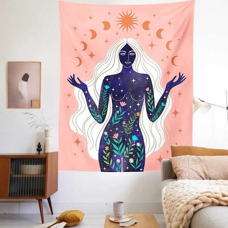 Bohemian Style Moon Energy Wall Hanging Decor - Image 2