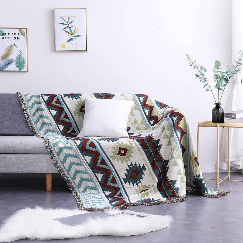 Boho StyleKnitted Blanket - Image 10