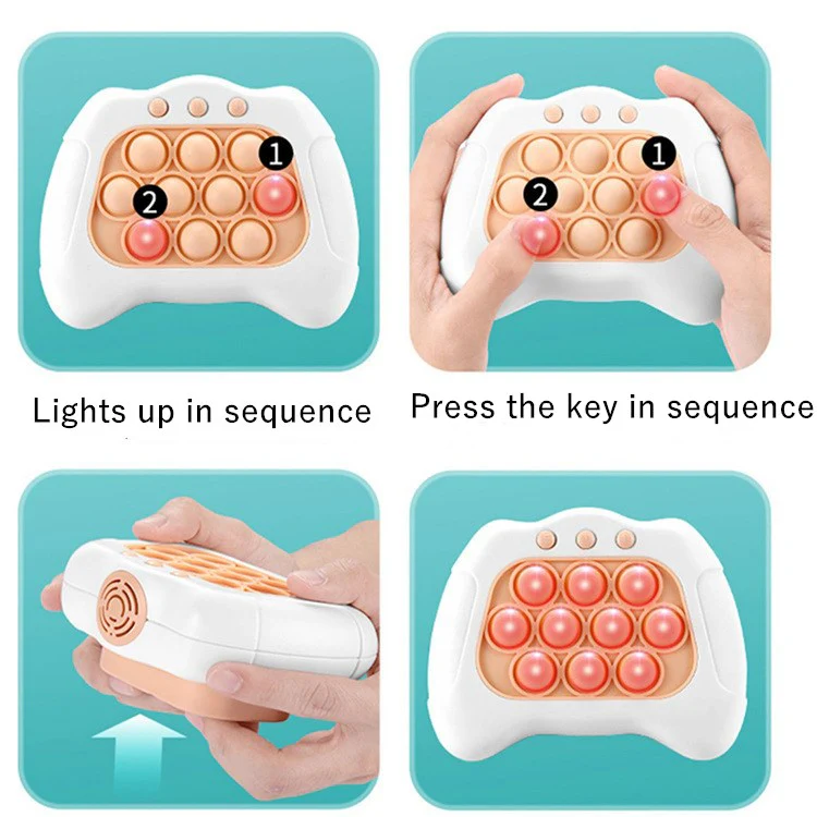 Brain Boost Push Bubble Kids Focus Training Toy - Image 3