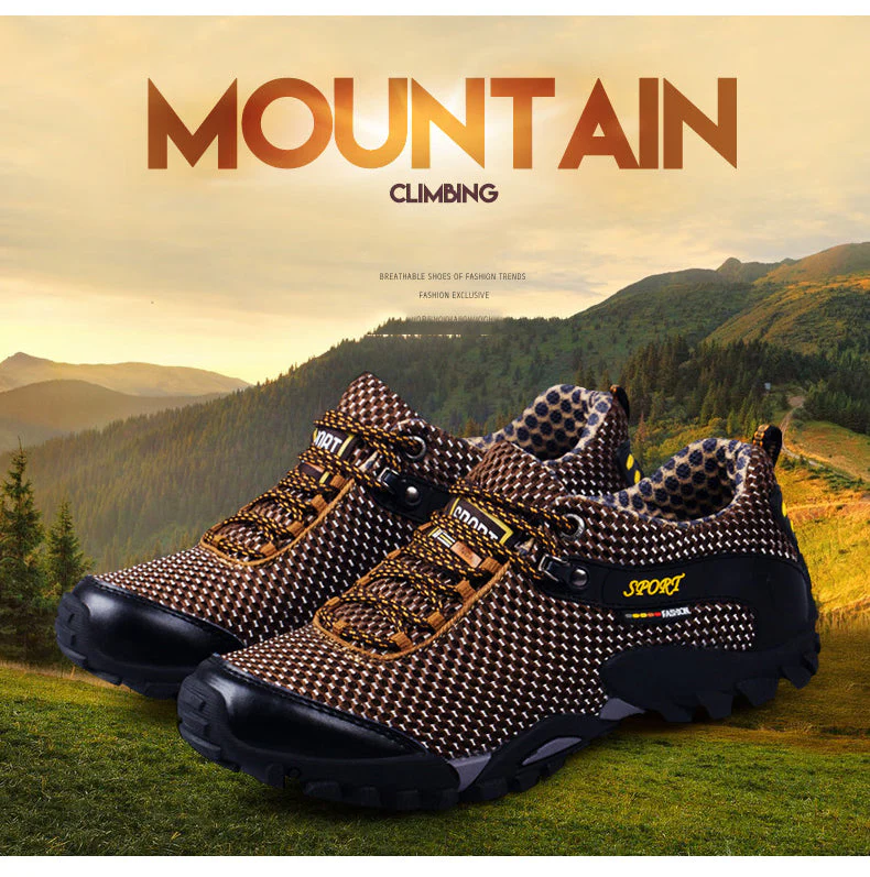 Breathable Lycra Leather Climbing Shoes - Image 4