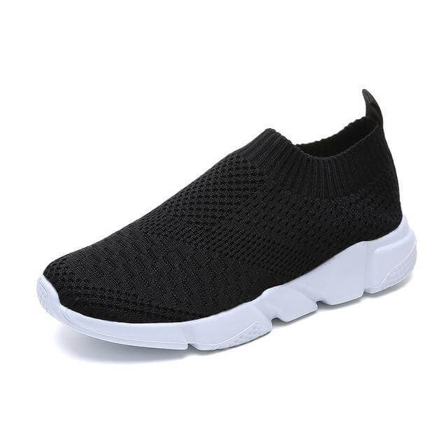 Breathable Slip on Knit Running Shoes - Image 4