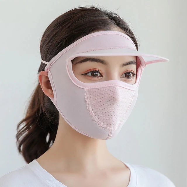 Breathable UV Protection Outdoor Sun Hat Mask - Image 11