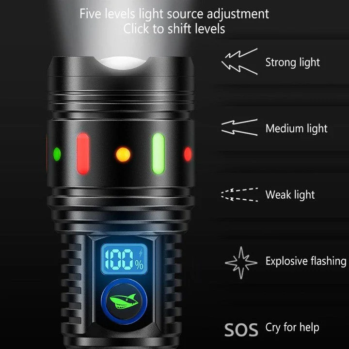 Bright Blast Long Range Outdoor Flashlight - Image 7