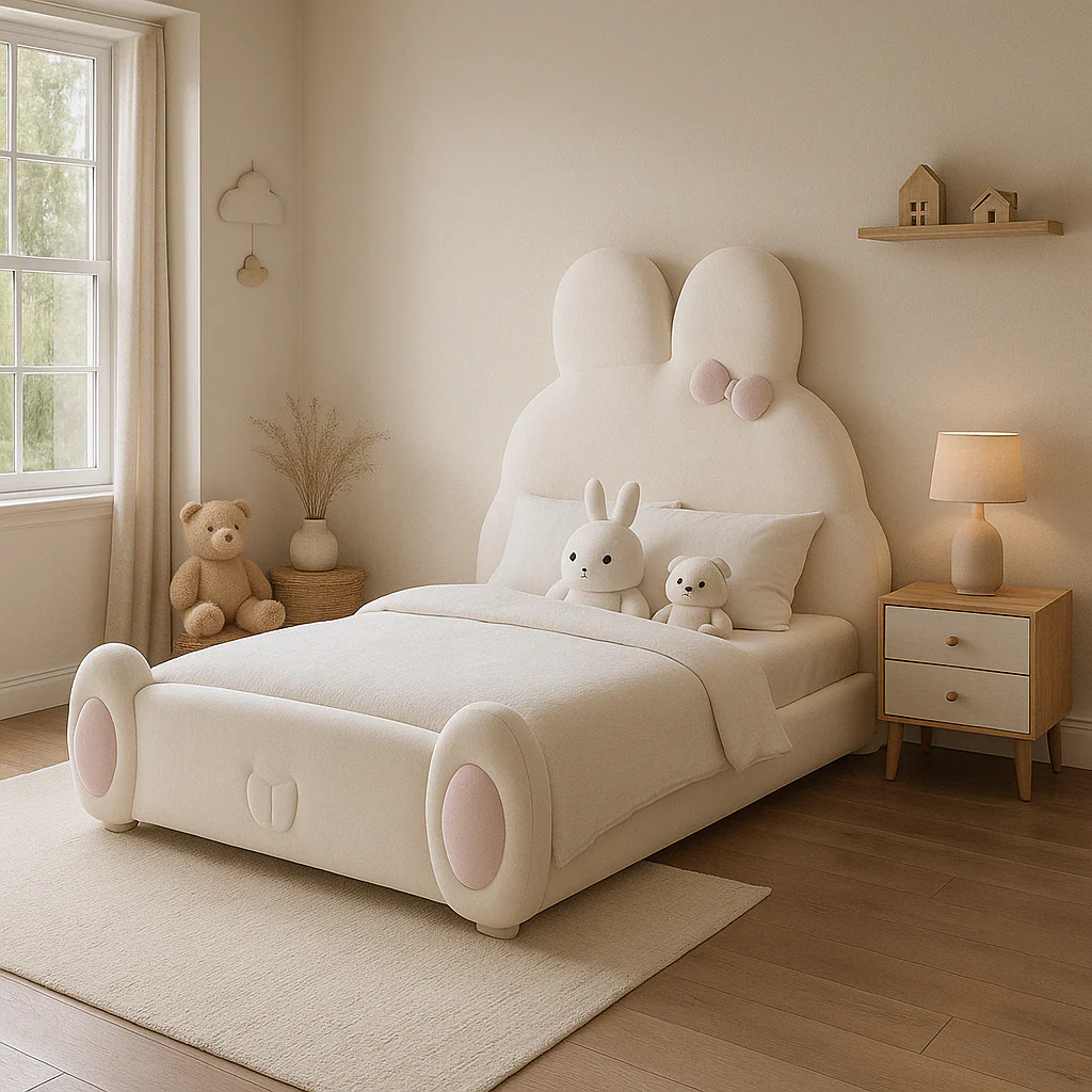Bunny Dreamland Slide Kids Bed - Image 7