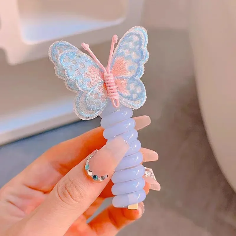 Butterfly Wings Spiral Hair Band - Image 5
