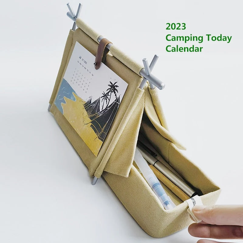 Camping Dreams Tent Desk Calendar - Image 5