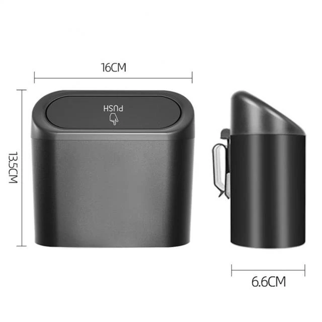 Car Mini Side Door Auto Push Trash Can - Image 7