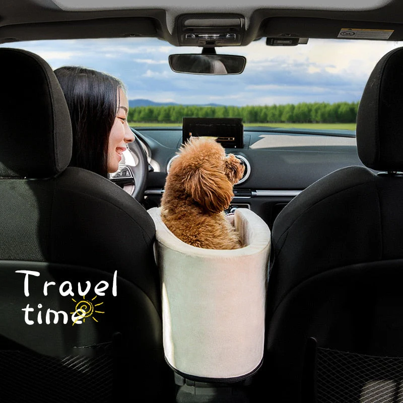 Car Portable Pet Carrier Comfy Bed - Image 5