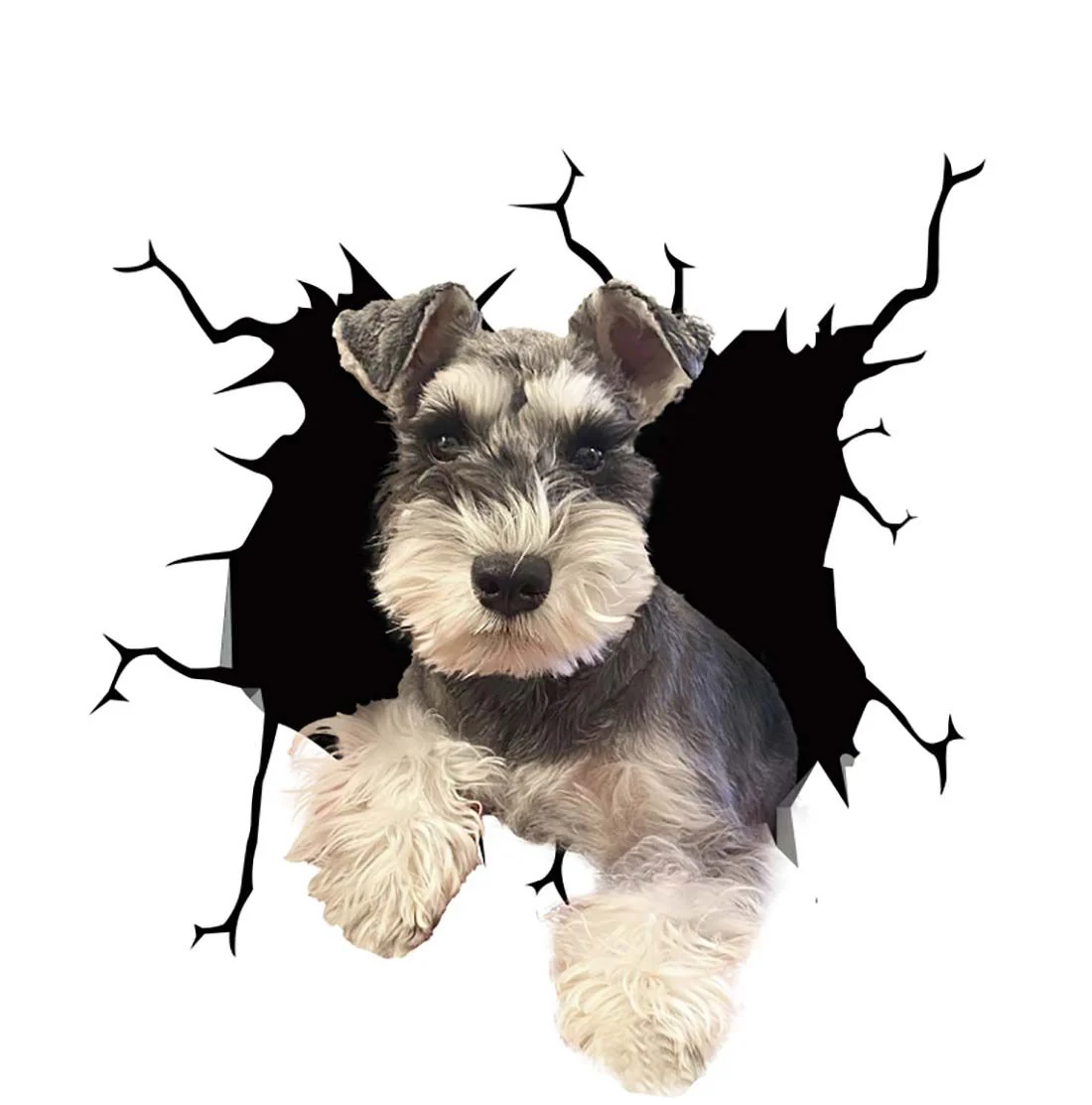 Car Scratch Hider 3D Puppy Sticker - Image 7