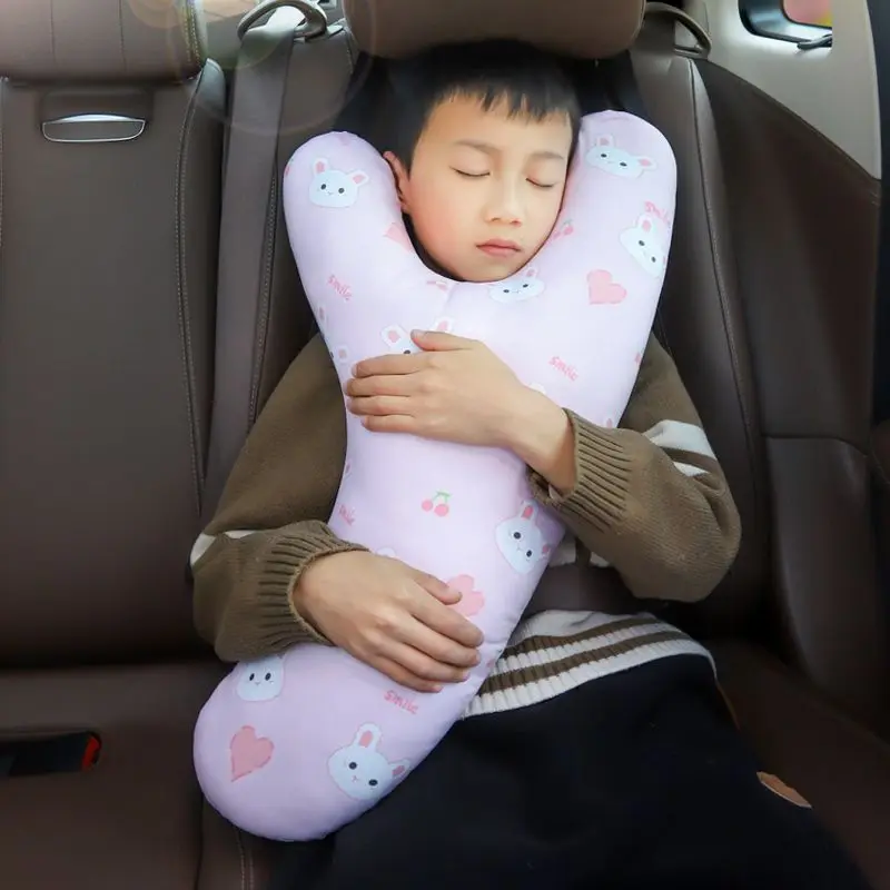 Car Snuggle Spot Seat Belt Shoulder Protector Sleeping Pillow - Image 3