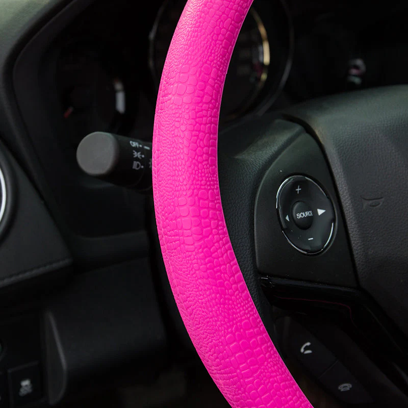 Car Styling Anti-slip  Steering Wheel Cover - Image 8