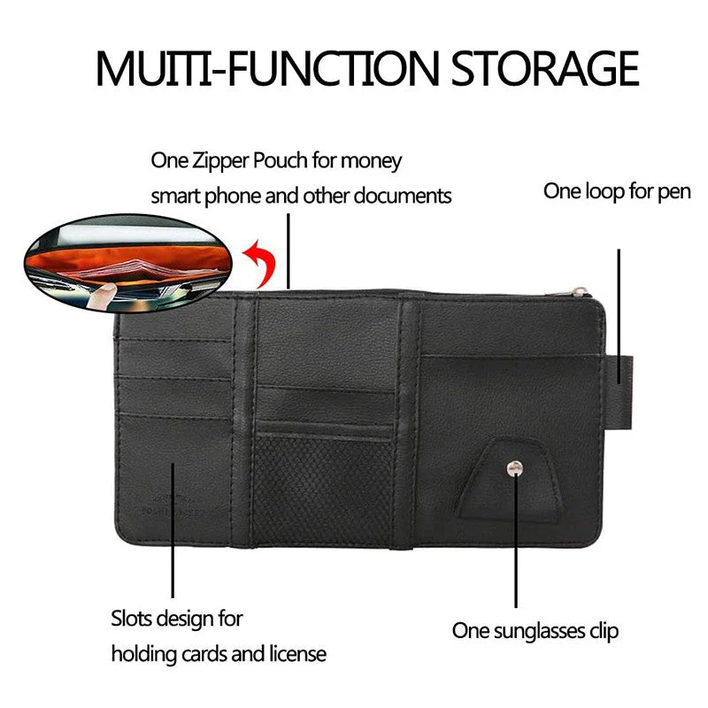 Car Stylish Visor Organizer Pocket - Image 7