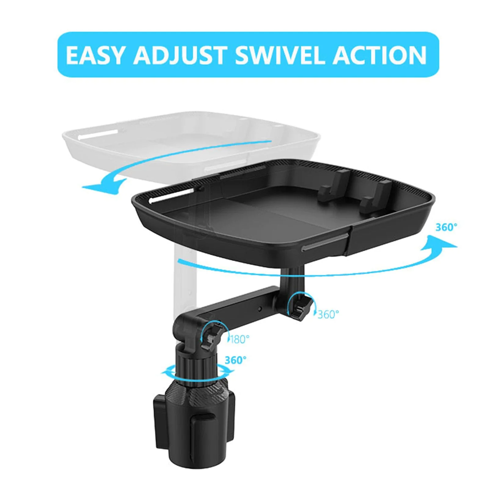 Car Travel Time Adjustable Long Arm Tray - Image 5