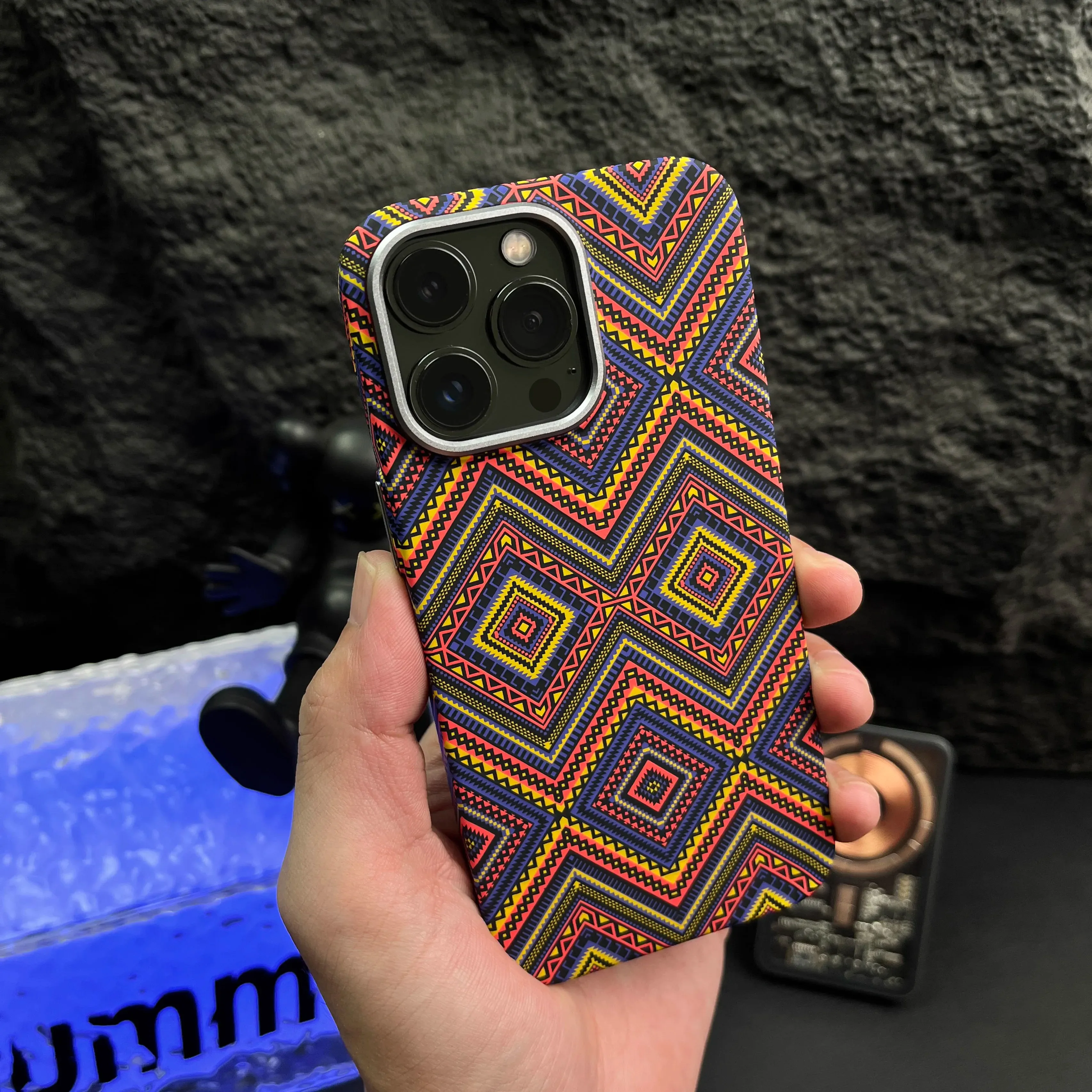Carbon Weave Sleek Texture iPhone Case - Image 9