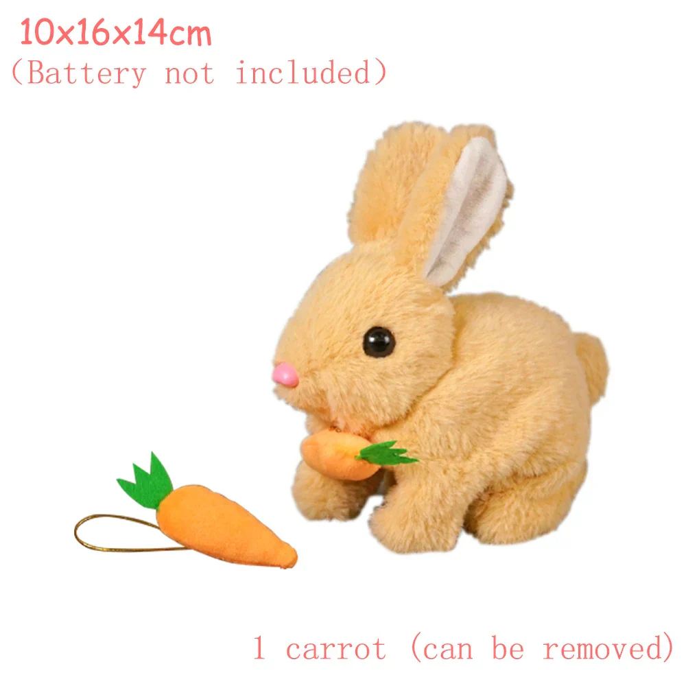 Carrot Munching Interactive Bunny Plush Toy - Image 6