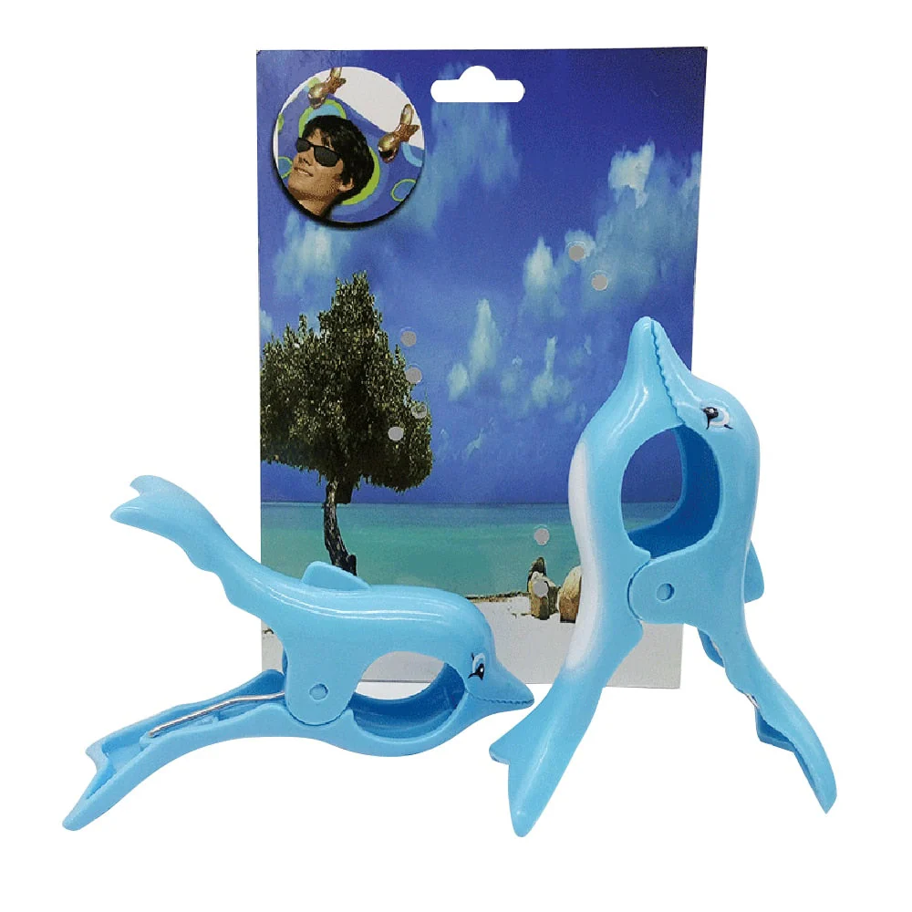 Cartoon Beach Towel Holder Clip Set - Image 3