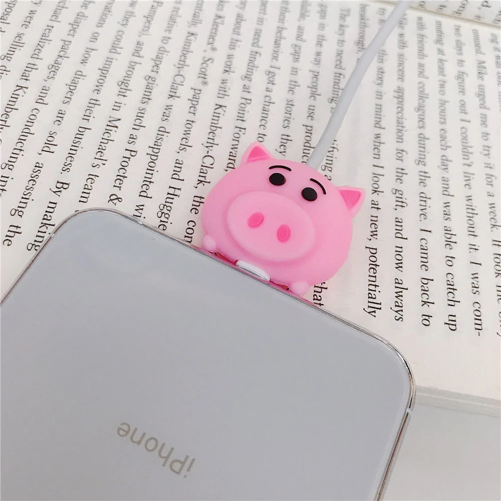 Cartoon Phone Universal Cable Protector - Image 3