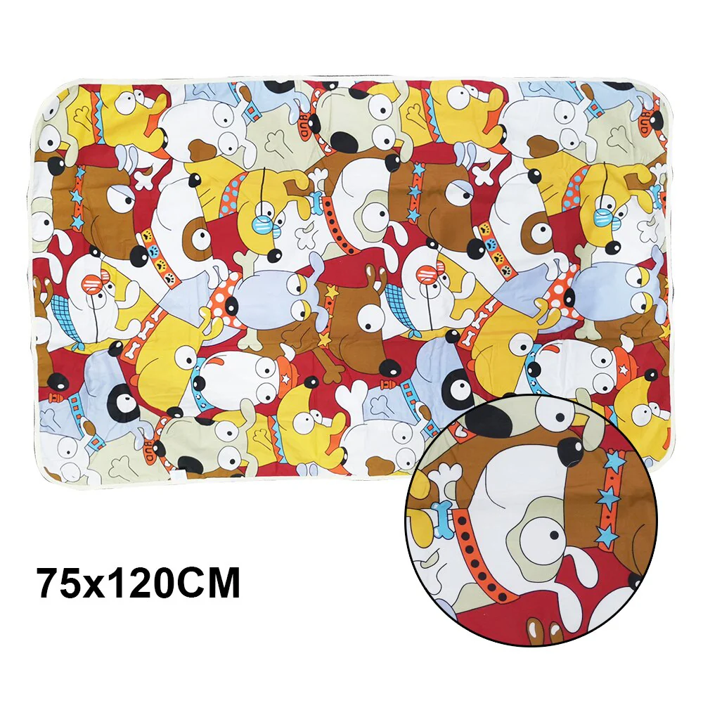 Cartoon Waterproof Reusable Changing Mat - Image 9