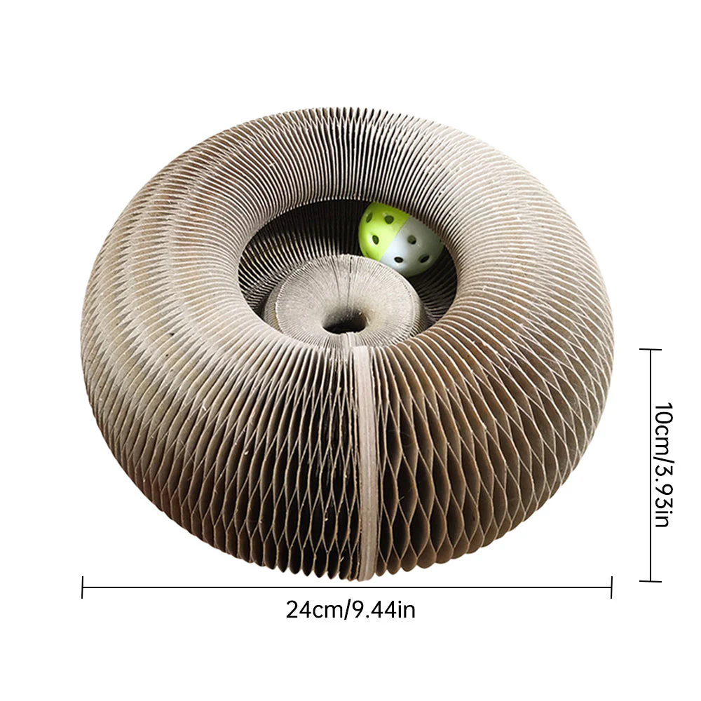 Cat Magic Foldable Scratch Toy Board - Image 5