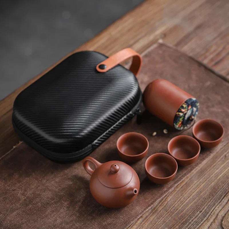 Ceramic Gaiwan Portable Kung Fu Tea Gift Set - Image 2