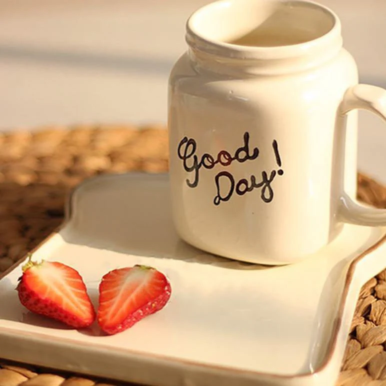 Ceramic Toast Breakfast Plate - Image 5